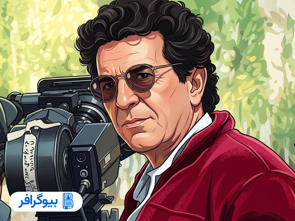 داریوش مهرجویی در جوانی - نقاشی