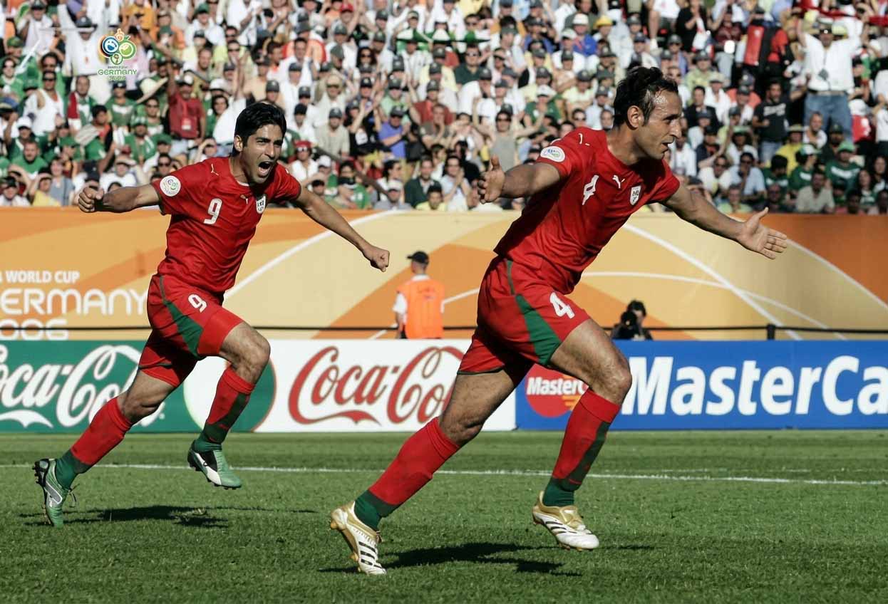 یحیی گل محمدی با پیراهن تیم ملی در جام جهانی